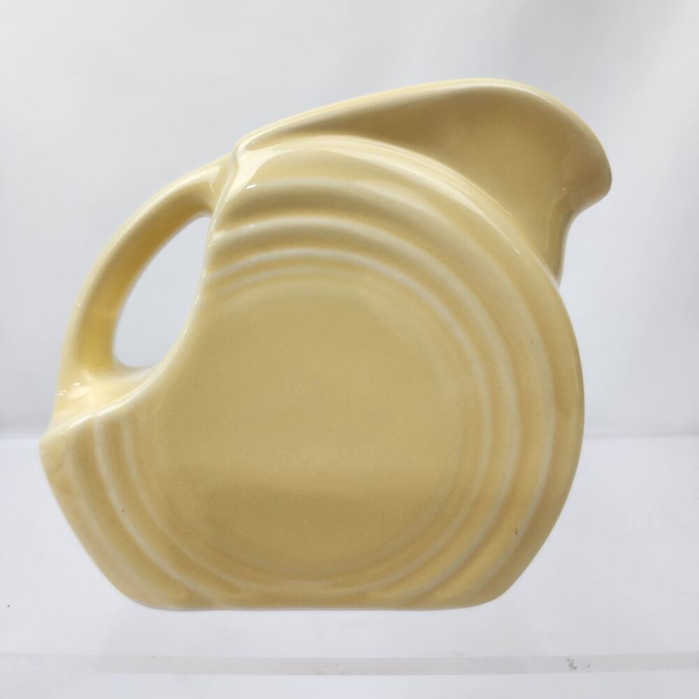 Fiestaware Sunflower Mini Disc Pitcher Fiesta Yellow Small Creamer 5oz